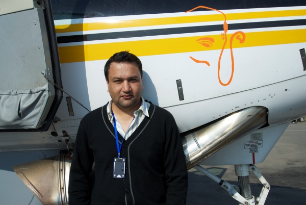 Manoj Kari of Goma Air