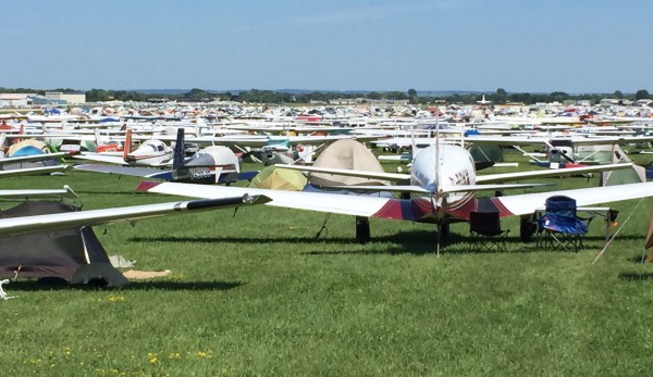 Ultralight Field at AirVenture 2019 